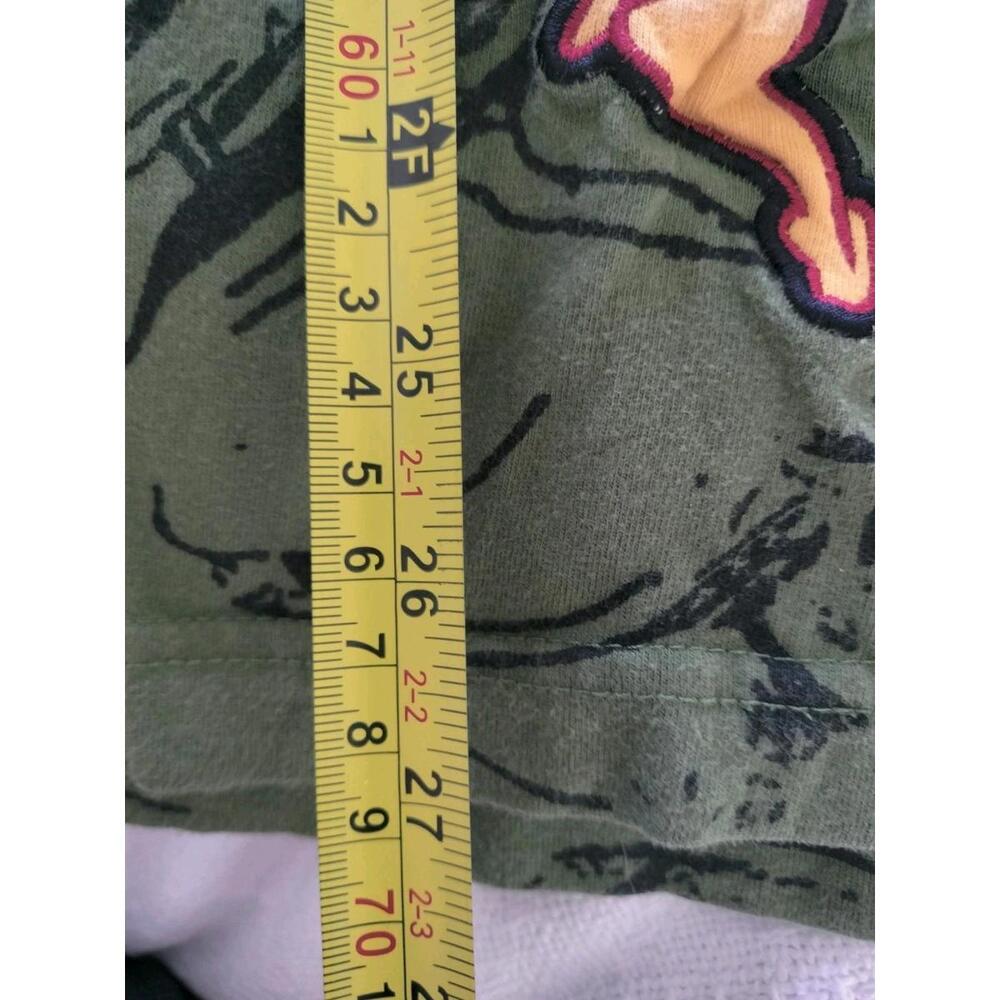 VTG Blac Label Premium Living Dead Society Long Sleeve Shirt XL Green Y2K Grunge - Picture 4 of 15